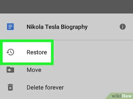 Image titled Recover Google Docs on Android Step 5