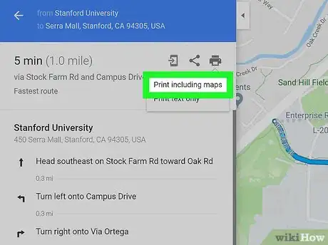 Image titled Download Directions on Google Maps on PC or Mac Step 6