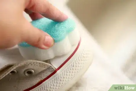 Image titled Clean Converse Shoes Using a Magic Eraser Step 5