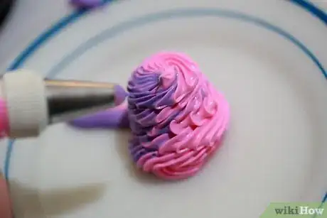 Image titled Swirl Multiple Frostings for Cupcakes Step 6