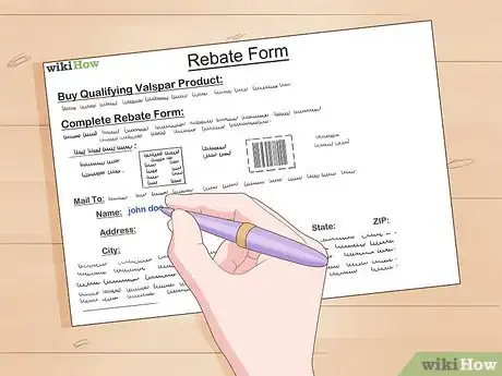 Image titled Get a Rebate Step 4