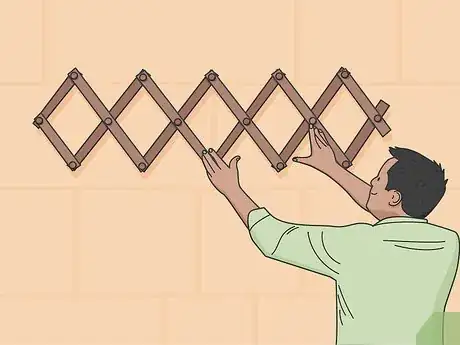 Image titled Hang an Accordion Rack Step 7