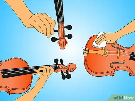 Image titled Identify the Parts of a Violin Step 3