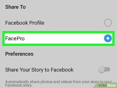 Image titled Share from Instagram to Facebook on Android Step 9