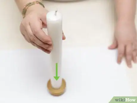 Image titled Light a Candle Without Touching the Wick Step 2