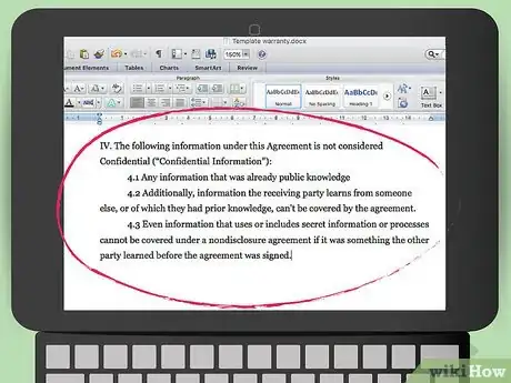 Image titled Draft a Reciprocal Nondisclosure Agreement Step 5