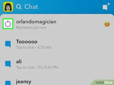 Image titled Tell if Your Snapchat Was Replayed Step 4
