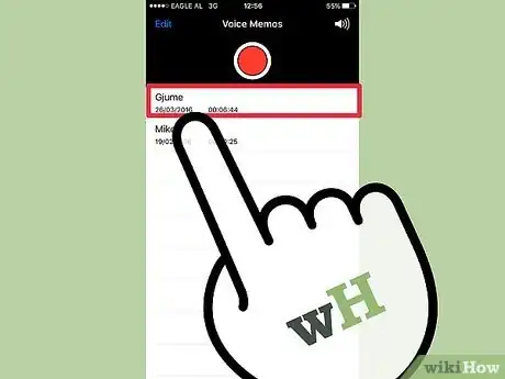 Image titled Record a Voice Memo on an iPhone Step 10