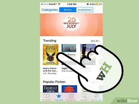 Image titled Read Books for Free on an iPhone Step 13