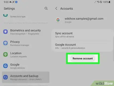 Image titled Sign Out of the Play Store on a Samsung Tablet Step 4