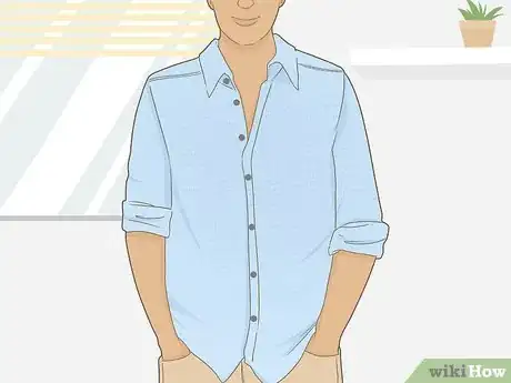 Image titled Dress Up Like Bob Ross Step 1