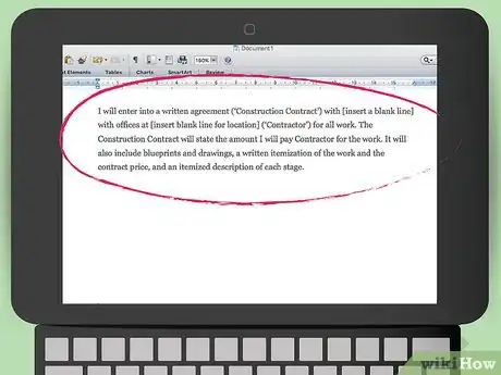 Image titled Draft a Construction Loan Agreement Step 9