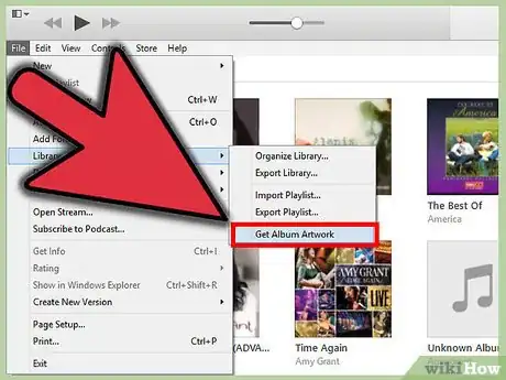 Image titled Get Album Artwork for an iPod or iTunes Step 3