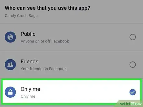 Image titled Stop Candy Crush from Posting to Facebook Step 9