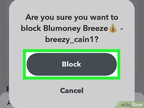 Image titled Block Someone on Snapchat Step 5