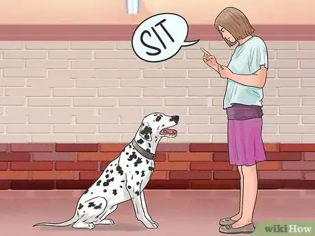 Image titled Get Your Dog to Welcome Your Baby Step 1