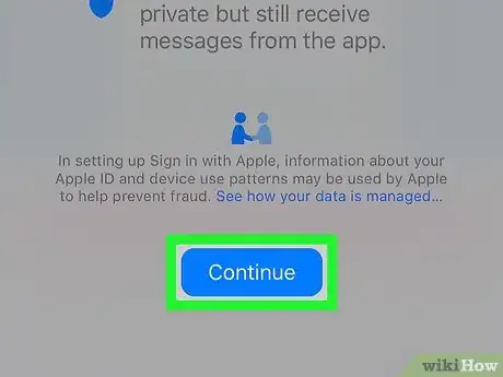 Image titled Use Sign in with Apple Step 4