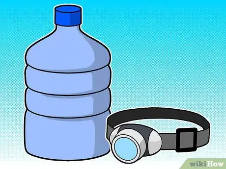 Image titled Assemble a Water Jug Lantern for Camping Step 1