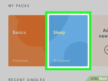 Image titled Use Headspace to Sleep Better on iPhone or iPad Step 8