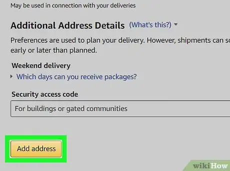 Image titled Change Your Shipping Address on Amazon on PC or Mac Step 7