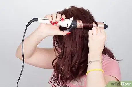 Image titled Curl Thick Hair With a Curling Iron Step 8