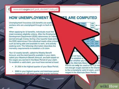 Image titled Get California Unemployment Benefits Step 2