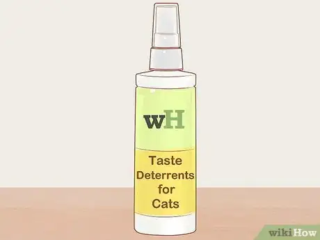 Image titled Use Taste Deterrents for a Cat Step 1