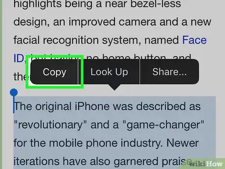 Image titled Quote on Facebook on an iPhone or iPad Step 5