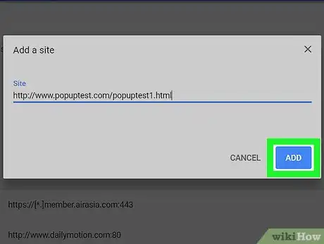 Image titled Allow Pop Ups for a Page on Chrome on PC or Mac Step 12