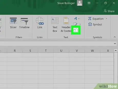 Image titled Insert an Object in Excel Step 4