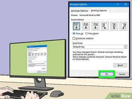 Image titled Print on an Envelope Using Microsoft Word Step 13