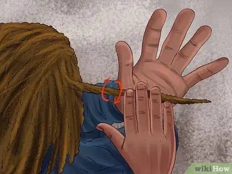 Image titled Dreadlock Straight Hair Step 6