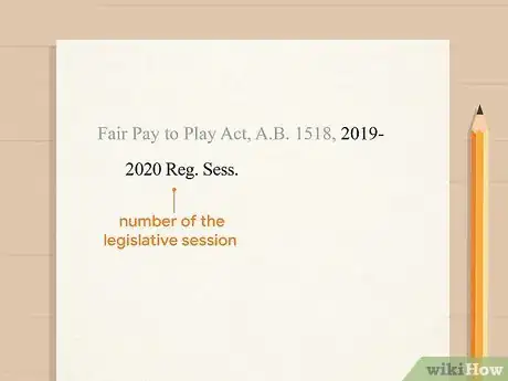 Image titled Cite an Assembly Bill in APA Step 3