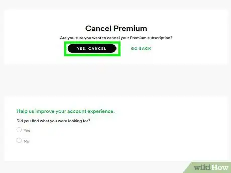 Image titled Cancel a Spotify Premium Trial Step 7