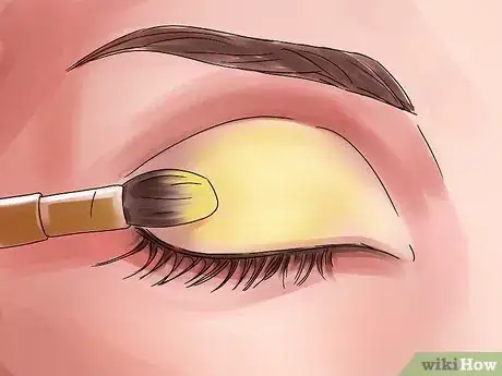 Image titled Wear Yellow Eye Shadow Step 2