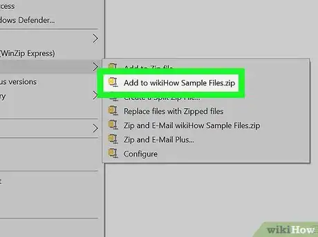 Image titled Zip Folder on Windows Step 10