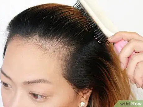 Image titled Make a Side Fringe Without Cutting Your Hair Step 12