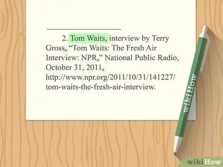 Image titled Cite an Interview Step 15