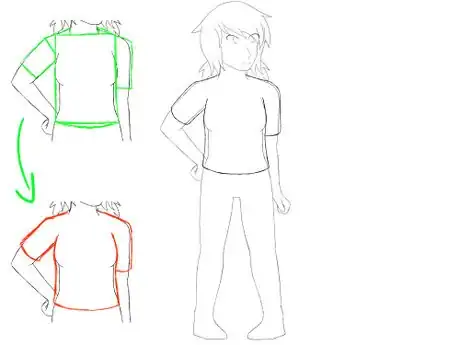 Image titled Shirt sketch