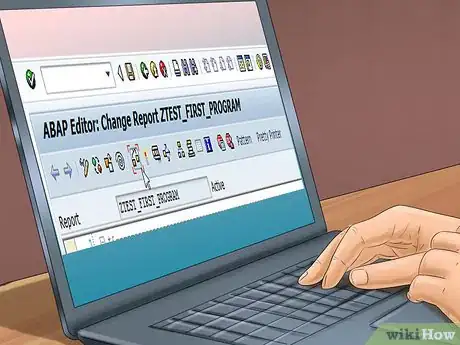 Image titled Create an ABAP Program Step 8