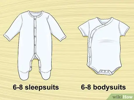 Image titled Stock Baby Clothes for the First Month Step 3