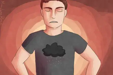 Image titled Scowling Man in Raincloud Shirt.png