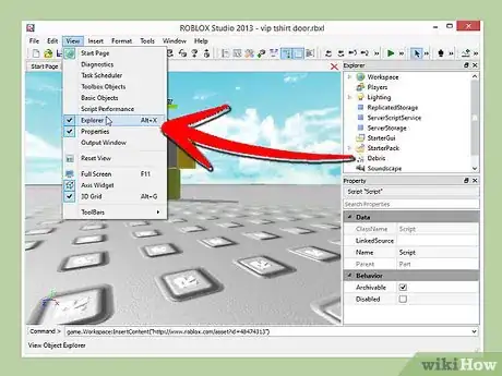 Image titled Make a VIP T Shirt Door on Roblox Step 6Bullet1