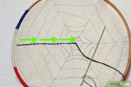 Image titled Embroider a Spider Web Step 4
