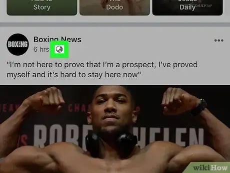 Image titled Share on Facebook Step 10