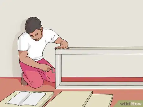 Image titled Set Up a Mudroom Bench Step 5