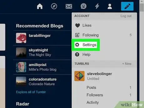 Image titled Change the Font on Tumblr Step 3