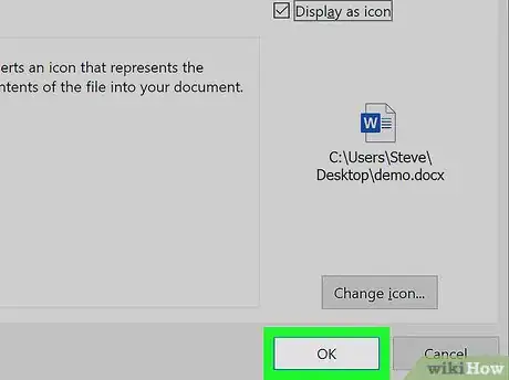 Image titled Insert an Object in Excel Step 9