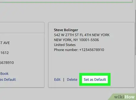 Image titled Change Your Shipping Address on Amazon on PC or Mac Step 8