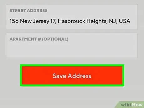 Image titled Change an Address on DoorDash on iPhone or iPad Step 6